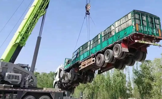 丰南区道路脱困救援案例